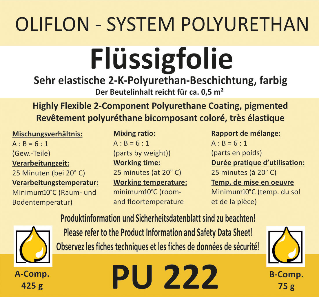 OLIFLON -  OLIPUR PU 220 - 2K Flüssigfolie